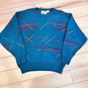 London Fog Blue Sweater